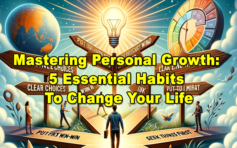 You are currently viewing Mastering Personal Growth: 5 Essential Habits To Change Your Life