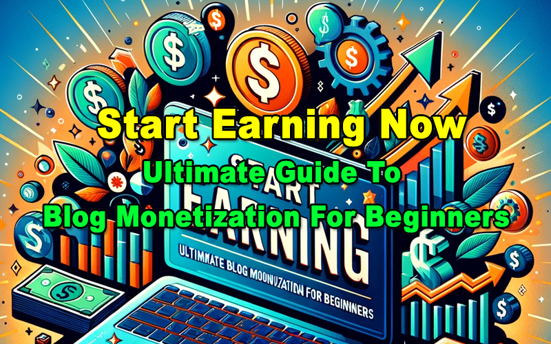 You are currently viewing Start Earning Now – Ultimate Guide To Blog Monetization For Beginners