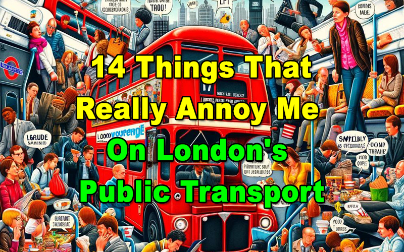You are currently viewing 14 Things That Really Annoy Me On London’s Public Transport