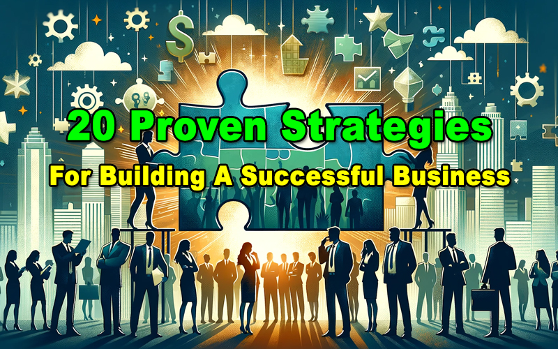 You are currently viewing 20 Proven Strategies For Building A Successful Business