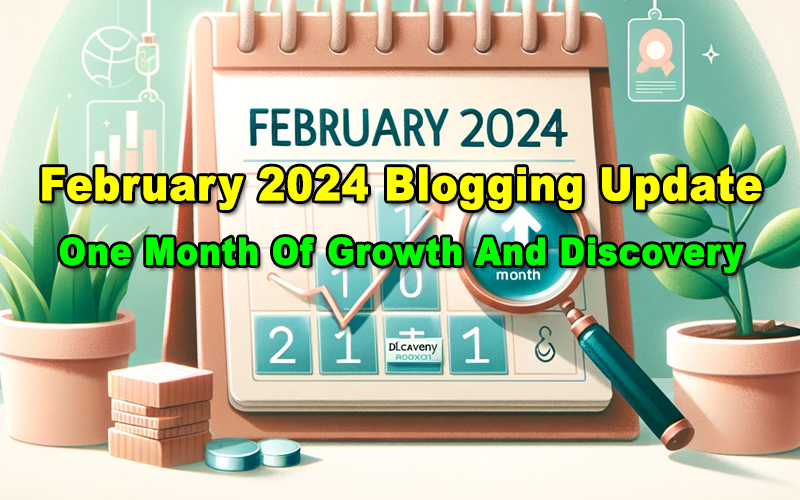 You are currently viewing February 2024 Blogging Update – One Month Of Growth And Discovery