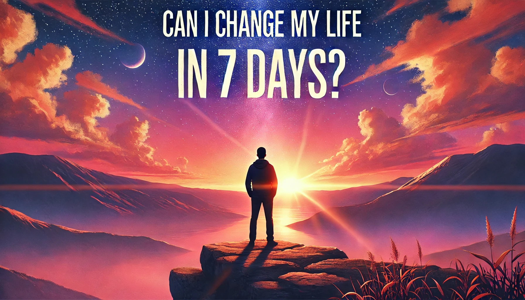 Read more about the article Can I Change My Life In 7 Days?