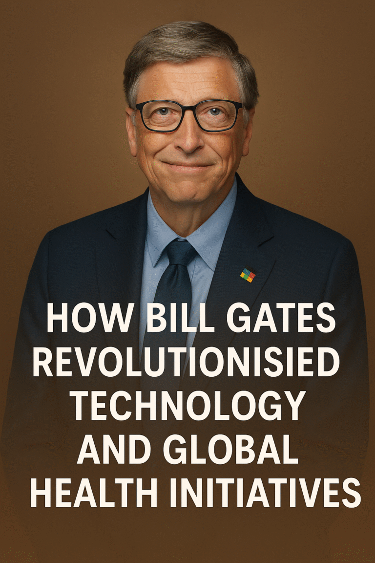 How Bill Gates Revolutionised Technology And Global Health Initiatives