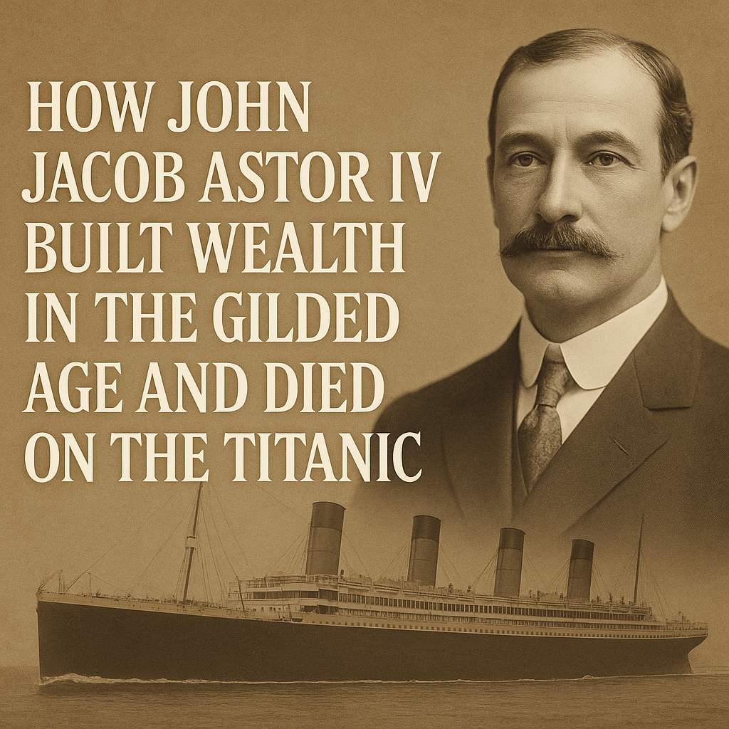 Read more about the article How John Jacob Astor IV Built Wealth In The Gilded Age And Died On The Titanic