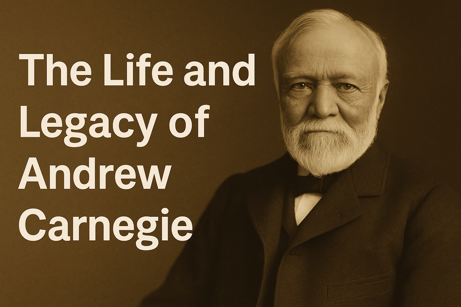 You are currently viewing The Life And Legacy Of Andrew Carnegie