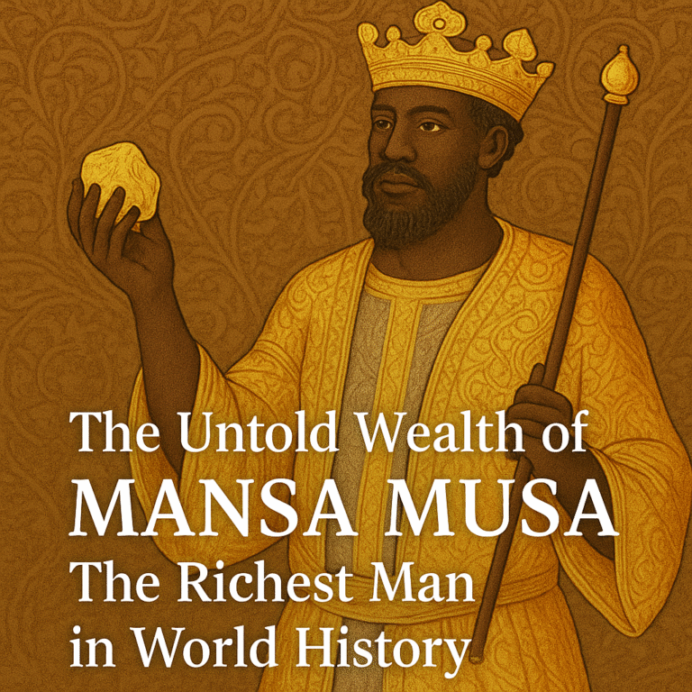 The Untold Wealth Of Mansa Musa The Richest Man In World History