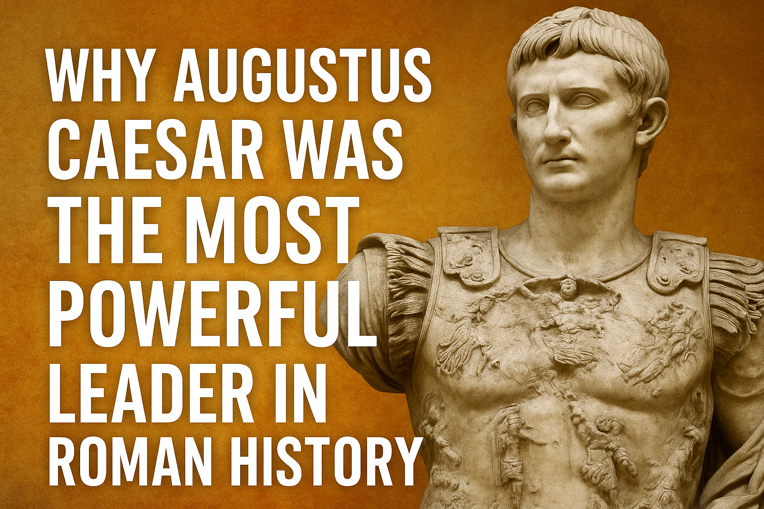 Read more about the article Why Augustus Caesar Was The Most Powerful Leader In Roman History