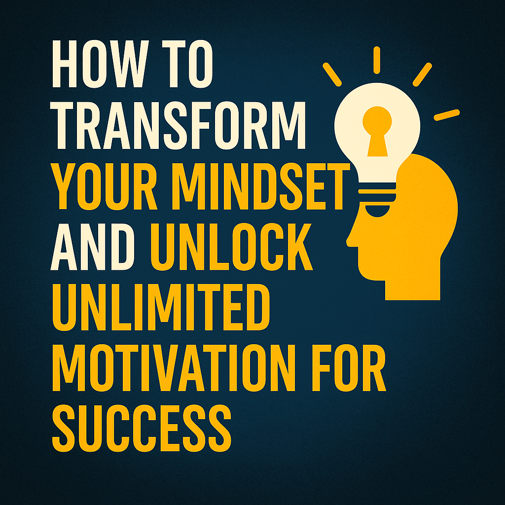 Read more about the article How To Transform Your Mindset And Unlock Unlimited Motivation For Success