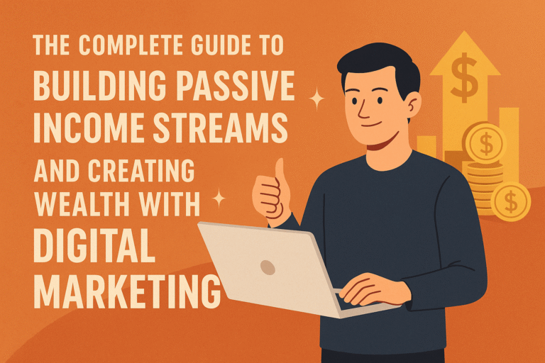 The Complete Guide To Building Passive Income Streams And Creating Wealth With Digital Marketing