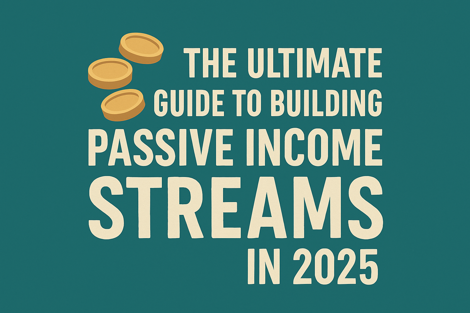 The Ultimate Guide to Building Passive Income Streams in 2025
